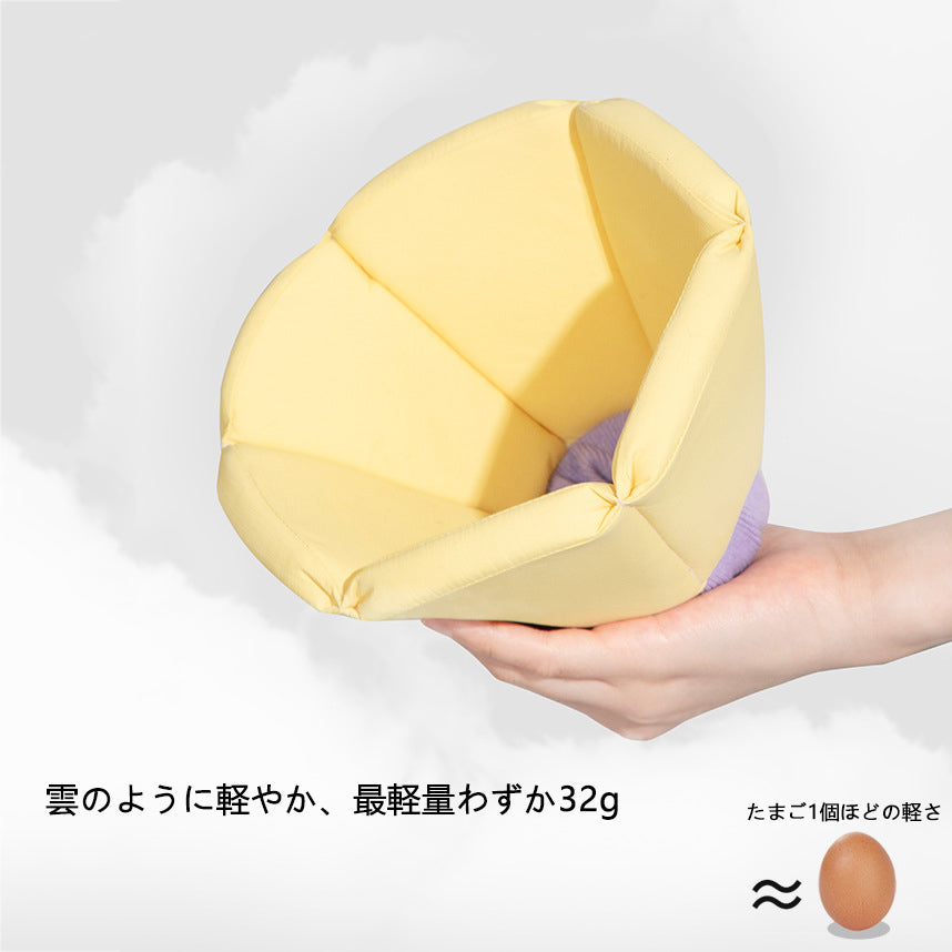 スポンジ製 錐形エリザベスカラー|軽量ソフトタイプ・防舐め保護ネックカラー
