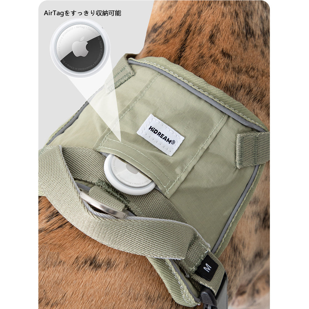 速着ベスト型犬用ハーネス|脱走防止・衝撃軽減