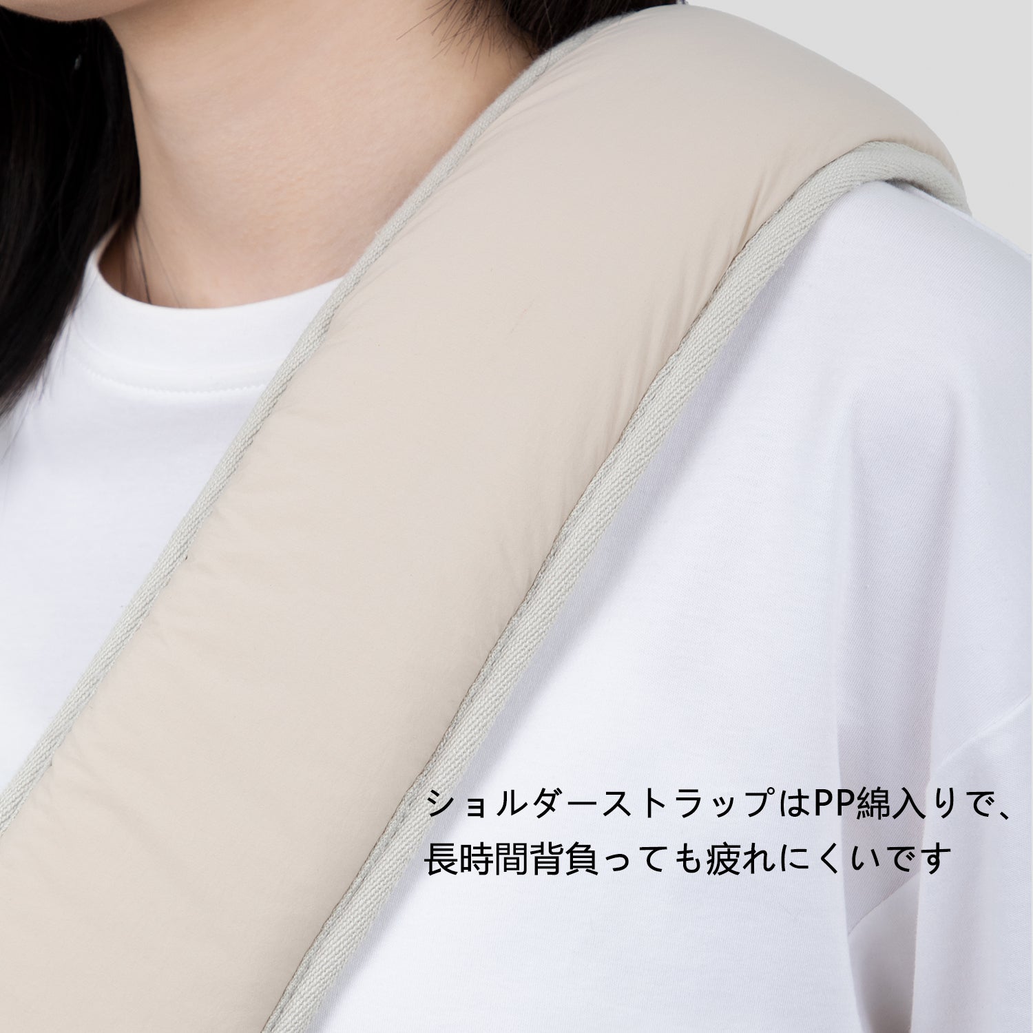 ふんわりクッション付きペットスリングバッグ|調節可能・安定設計