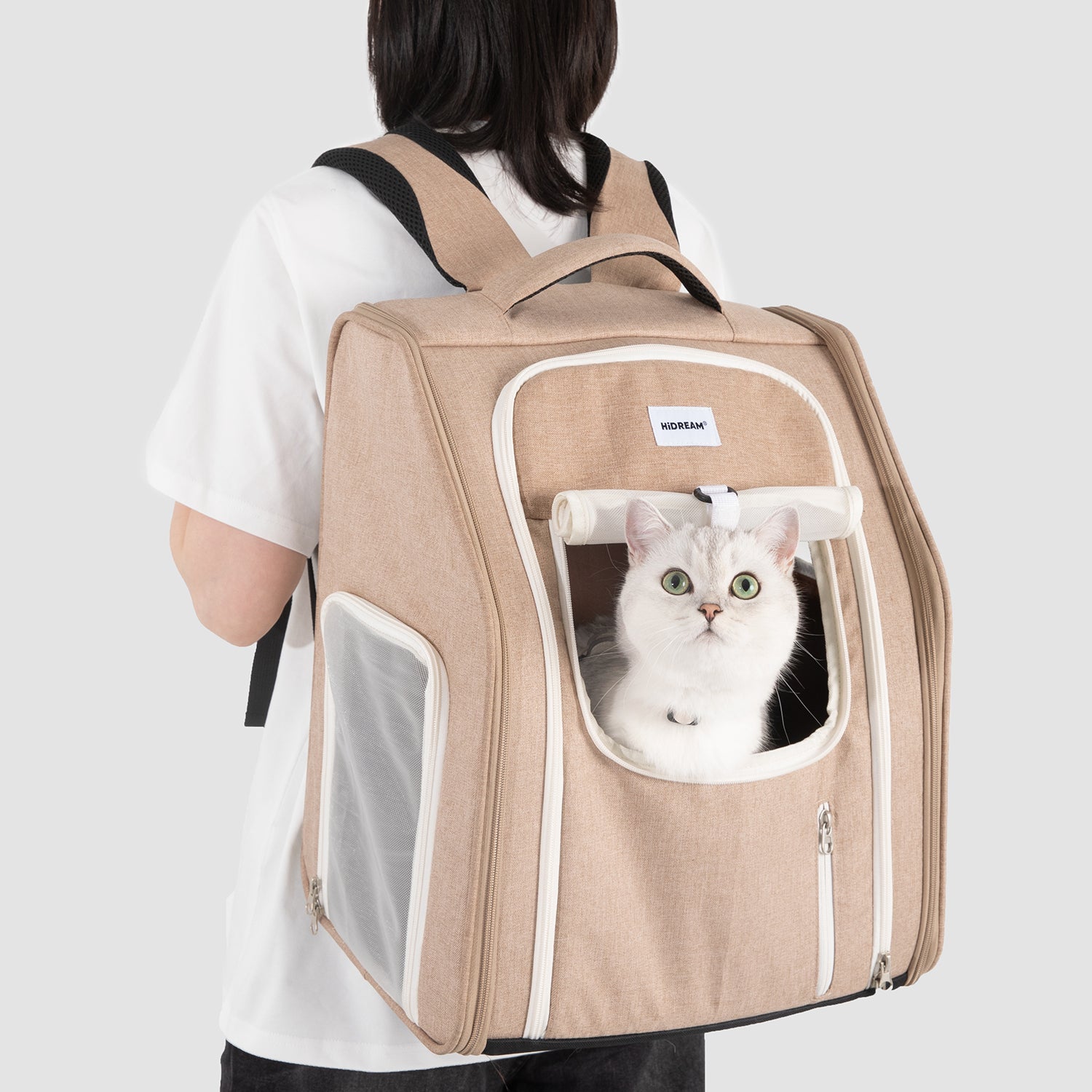 ペット用リュック｜猫・犬兼用｜骨格を守る快適キャリーバッグ | Pet