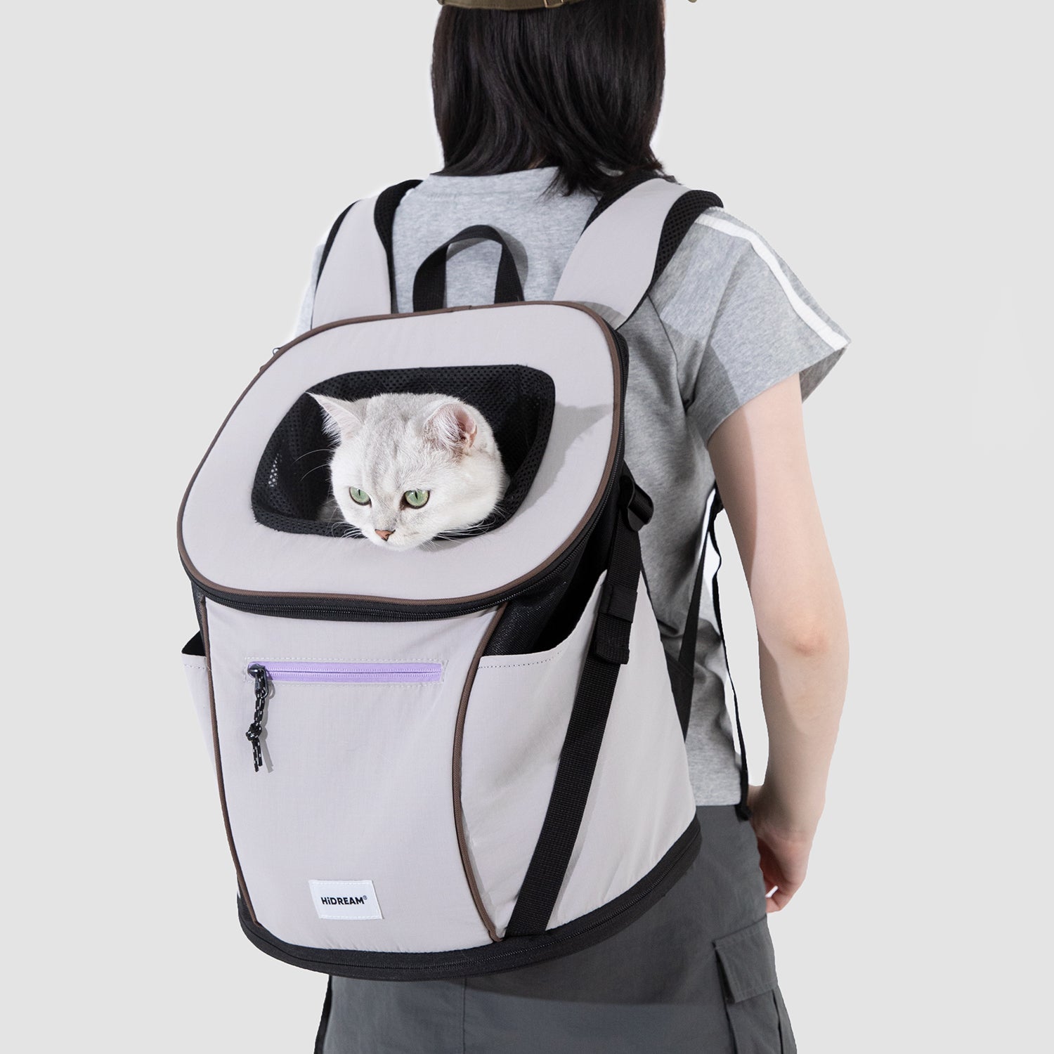 前抱きタイプ ペットキャリーバッグ｜猫・小型犬対応