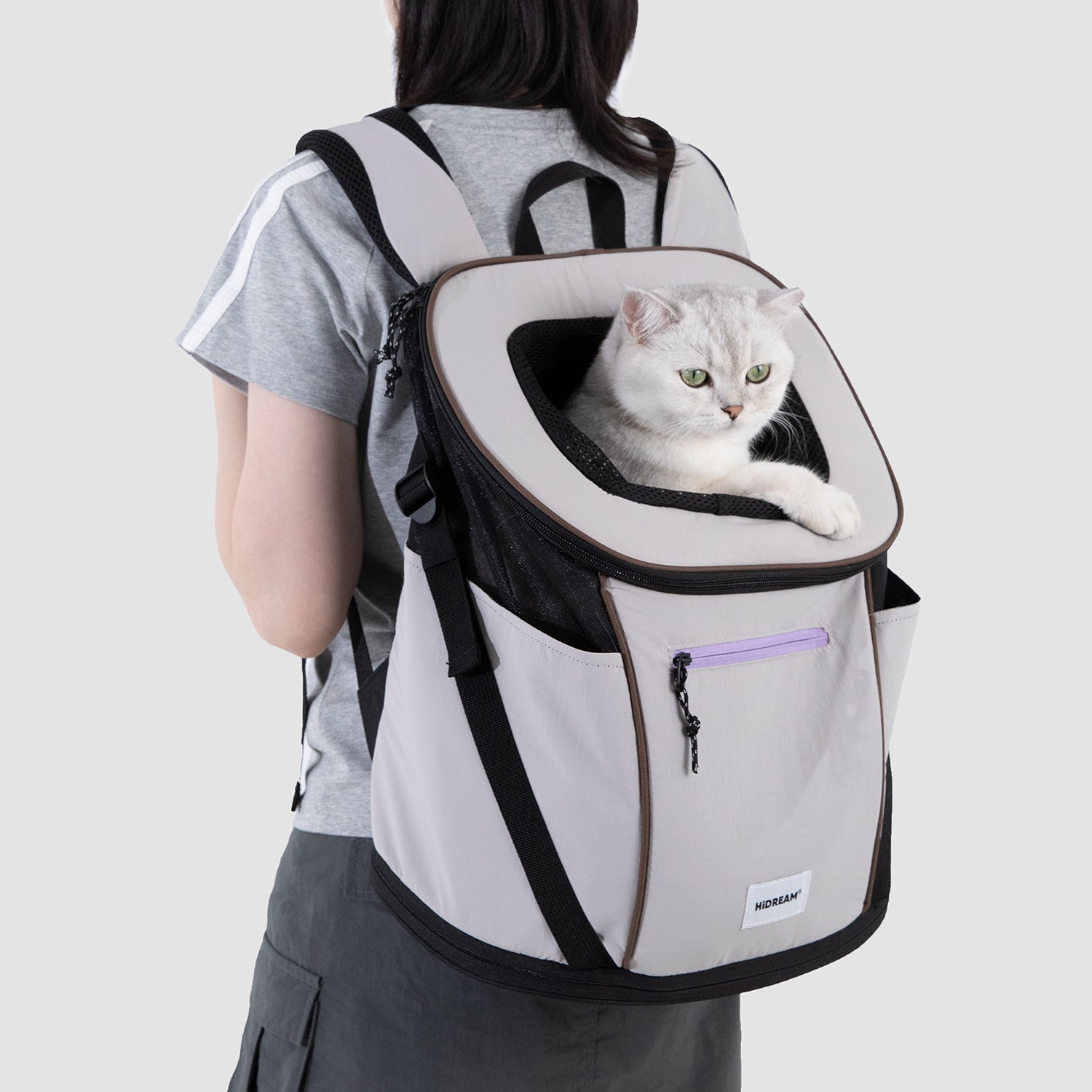 前抱きタイプ ペットキャリーバッグ｜猫・小型犬対応