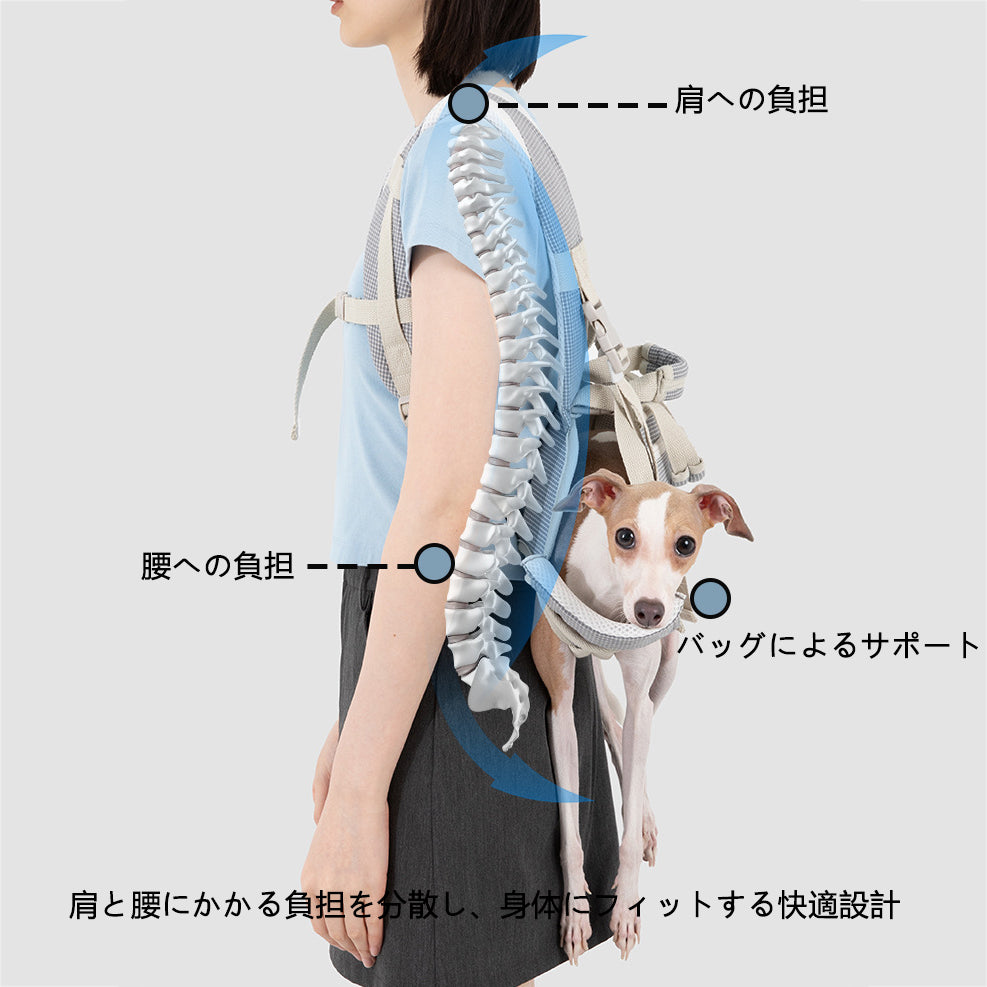ペット用リュック|犬猫兼用・サポート設計キャリーバッグ | Pet HiDREAM ペット用リュック|犬猫兼用・サポート設計キャリーバッグ | Pet HiDREAM