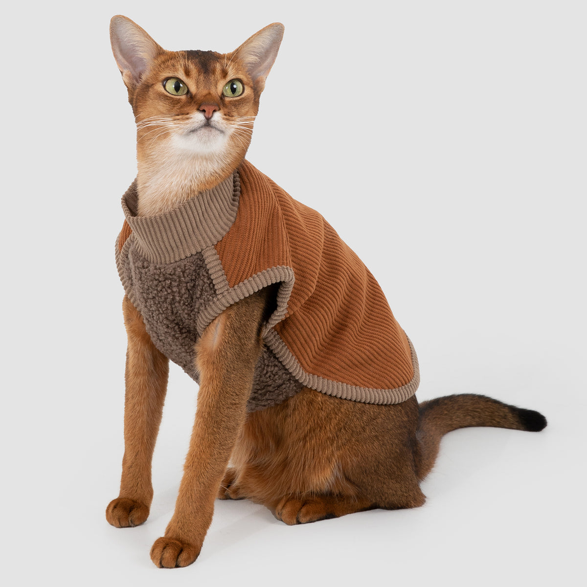 猫・小型犬用 裏ボアあったかベスト