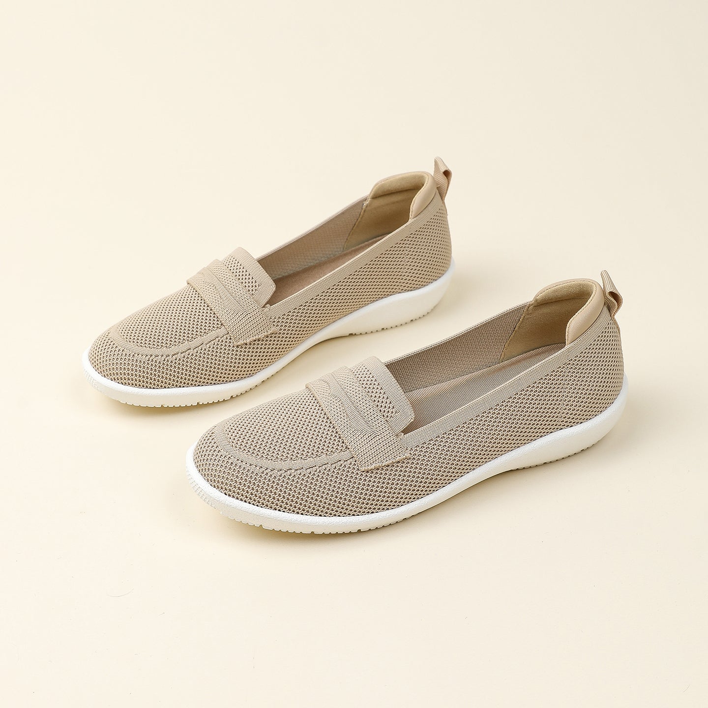 ソフトソール 厚底 ローファー レディース 中高年向け